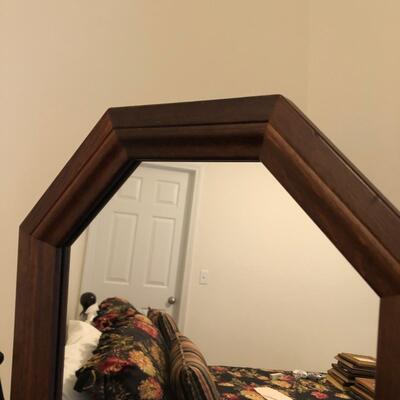 Wood Swivel Mirror (GB-PS)