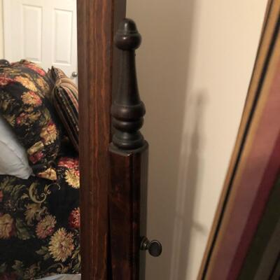 Wood Swivel Mirror (GB-PS)