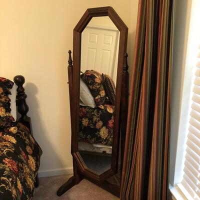 Wood Swivel Mirror (GB-PS)