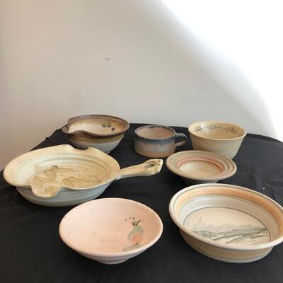 Brownâ€™s Pottery & Other Signed Pieces (DR-JF)