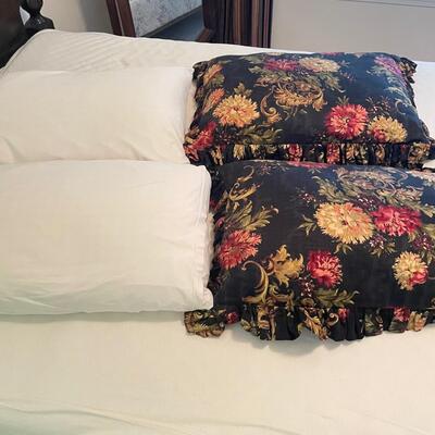 Black Floral Queen Bedding (GB-PS)
