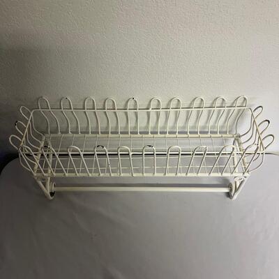 Two Candleholders & Shelf (G-MG)