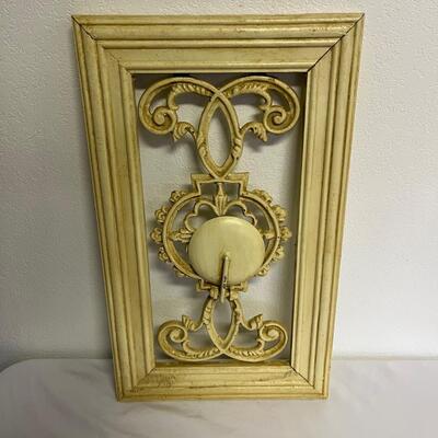 Two Candleholders & Shelf (G-MG)