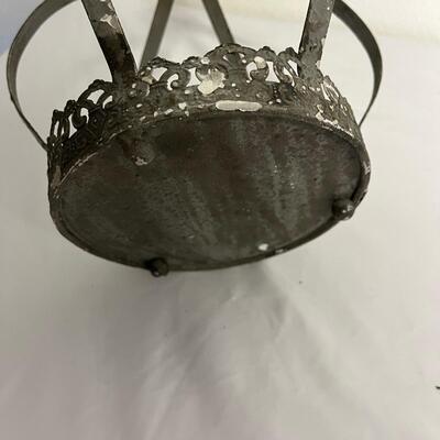 Two Candleholders & Shelf (G-MG)