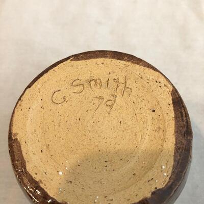 Signed Down Home Pottery, Seagrove NC & 9 More Signed Handmade Pottery (DR-JF)