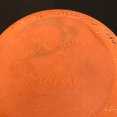 Deb Worsham Signed Handmade Pottery Vase (K-JF)