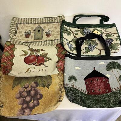 The Tag Along of Asheville Bag Plus More Bags & Placemats (G-MG)