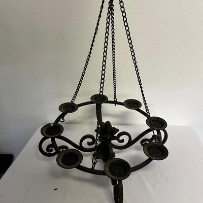 Hanging Iron Candle Holder (G-MG)
