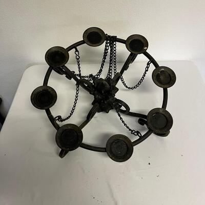 Hanging Iron Candle Holder (G-MG)