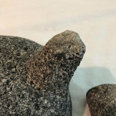 Huge Molcajete Mortar & Pestle (K-JF)