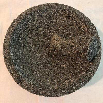 Huge Molcajete Mortar & Pestle (K-JF)