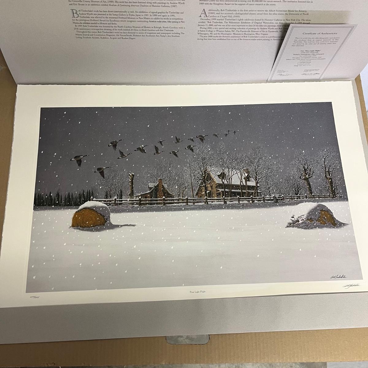 Bob Timberlake Signed & Numbered Lithograph (GMG)