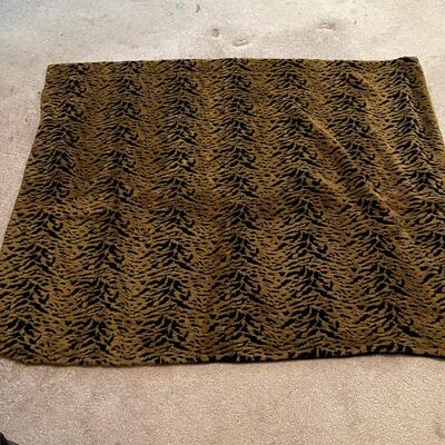 Animal Print Throws, Blankets & Fringed Throw Pillows (MB-PS)