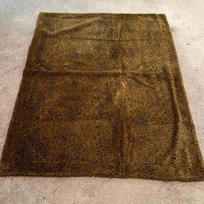 Animal Print Throws, Blankets & Fringed Throw Pillows (MB-PS)