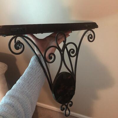 Ceramic Vase With Wall Shelf  & Chair (MB-PS)