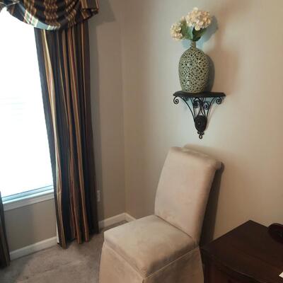 Ceramic Vase With Wall Shelf  & Chair (MB-PS)