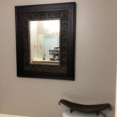 Medieval Mirror with Metal Tray (MB-PS)