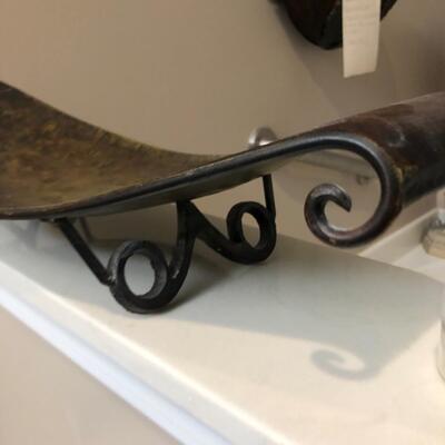 Medieval Mirror with Metal Tray (MB-PS)