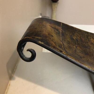 Medieval Mirror with Metal Tray (MB-PS)