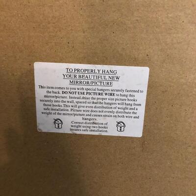 Medieval Mirror with Metal Tray (MB-PS)