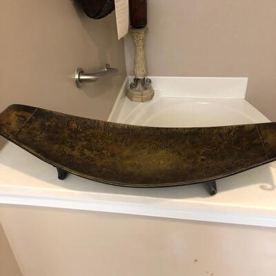 Medieval Mirror with Metal Tray (MB-PS)