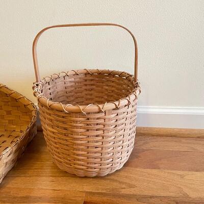 Handled Baskets and Woven Heart (GB - SS)