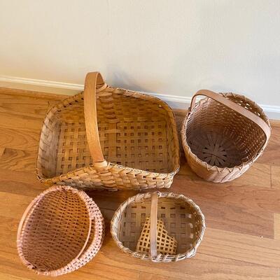Handled Baskets and Woven Heart (GB - SS)