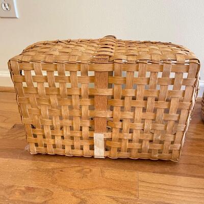 Handled Baskets and Woven Heart (GB - SS)