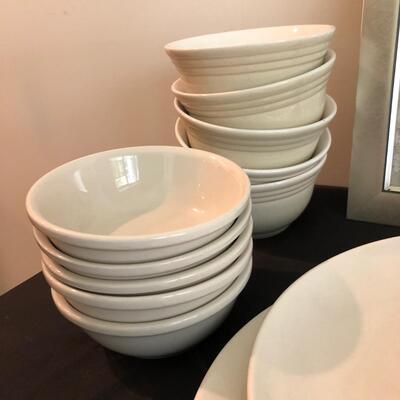 Sonoma, Pfaltzgraff & More Dishware Plus Glass Goblets & Framed Print (K-JF)