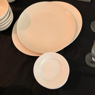 Sonoma, Pfaltzgraff & More Dishware Plus Glass Goblets & Framed Print (K-JF)