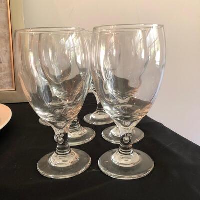 Sonoma, Pfaltzgraff & More Dishware Plus Glass Goblets & Framed Print (K-JF)