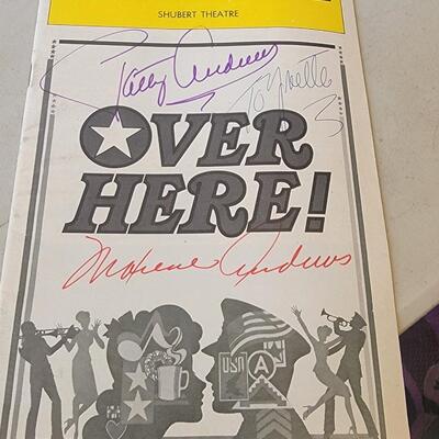 Over Here Shubert Theatre Pamphlet
