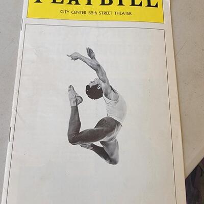 City Center 55th Street Theatre Ballet Pamphlet
