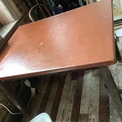 Sturdy wood table and chairs