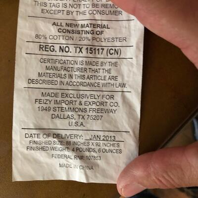 Seven Decorative Pillows & Queen Size Middleton Quilt (LR-PS)