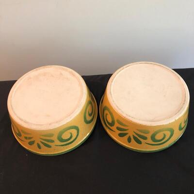 Footed Fruit Bowl, Vintage Baking Bowls, Platters & More (K-JF)