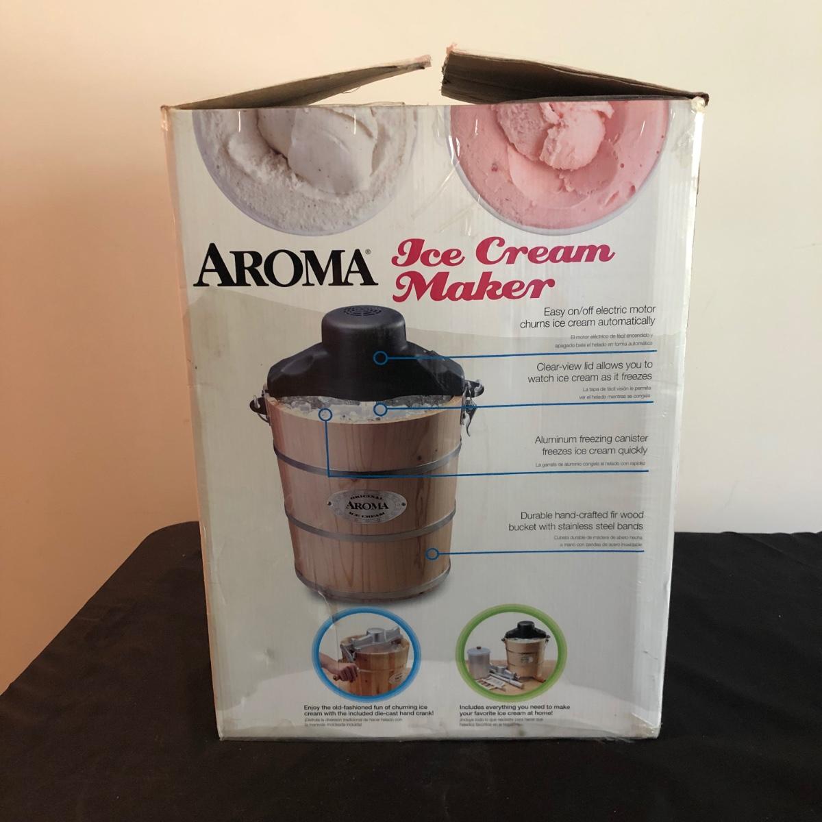 Aroma Ice Cream Maker in Box (KJF)