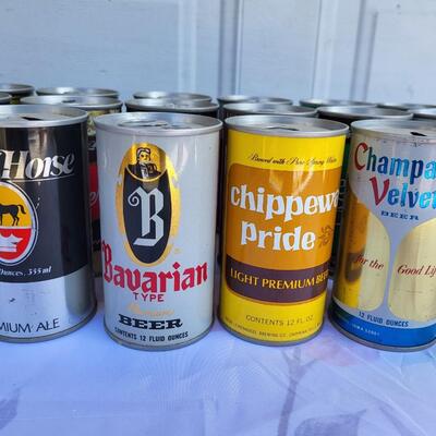 16pc COLLECTABLE BEER CANS #8