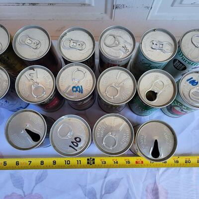 16pc COLLECTABLE BEER CANS #8