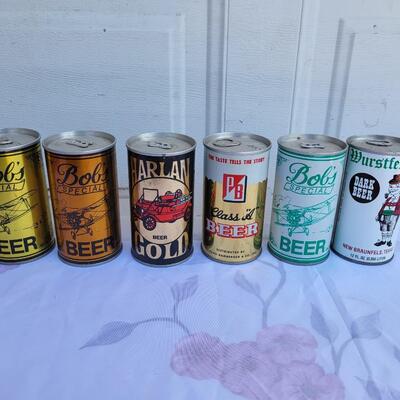 16pc COLLECTABLE BEER CANS #8