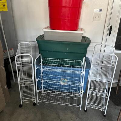 Storage Bins & Rolling Shelves (G-MG)