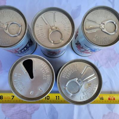 5 VINTAGE POINT SPECIAL BEER CANS #9