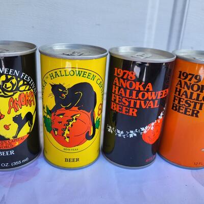 4 pc VINTAGE BEER CAN COLLECTION #13