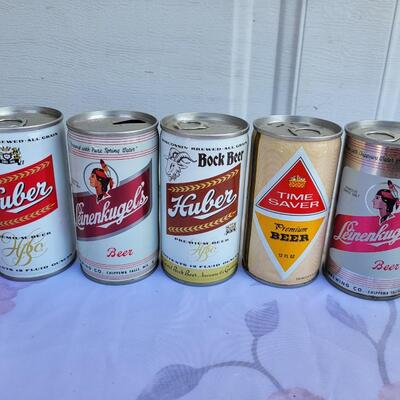 15 pc VINTAGE BEER CAN COLLECTION #14