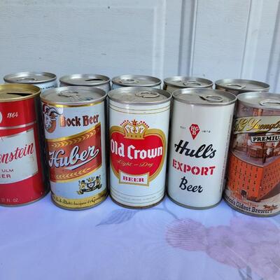 15 pc VINTAGE BEER CAN COLLECTION #14