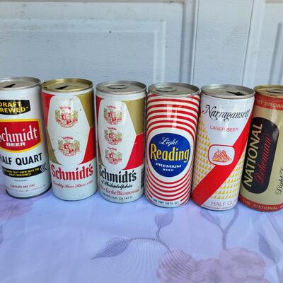 18pc VINTAGE BEER CAN COLLECTION #15