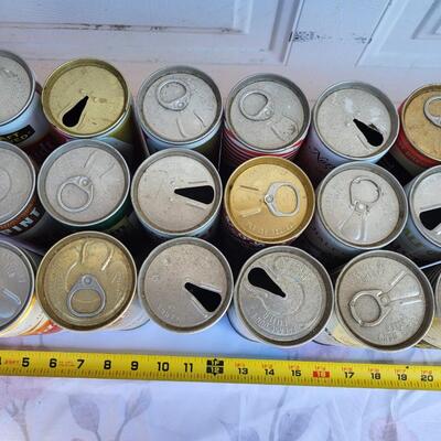 18pc VINTAGE BEER CAN COLLECTION #15