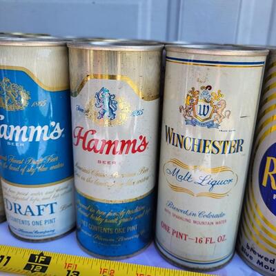 18pc VINTAGE BEER CAN COLLECTION #15