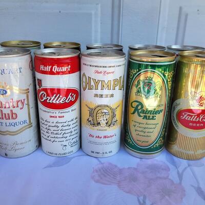 15 pc VINTAGE BEER CAN COLLECTION #16