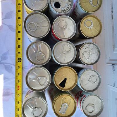 15 pc VINTAGE BEER CAN COLLECTION #16